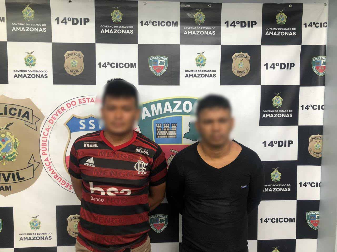 Dupla é presa no Coroado após roubo de veículo na Compensa