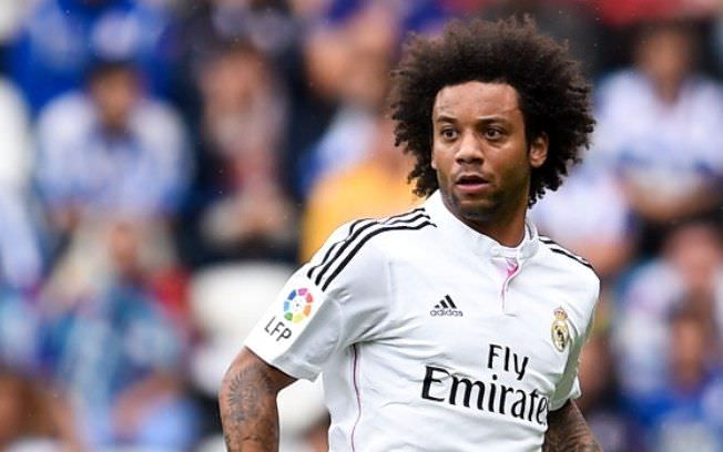 Marcelo treina e pode reforçar Real Madrid na Liga dos Campeões