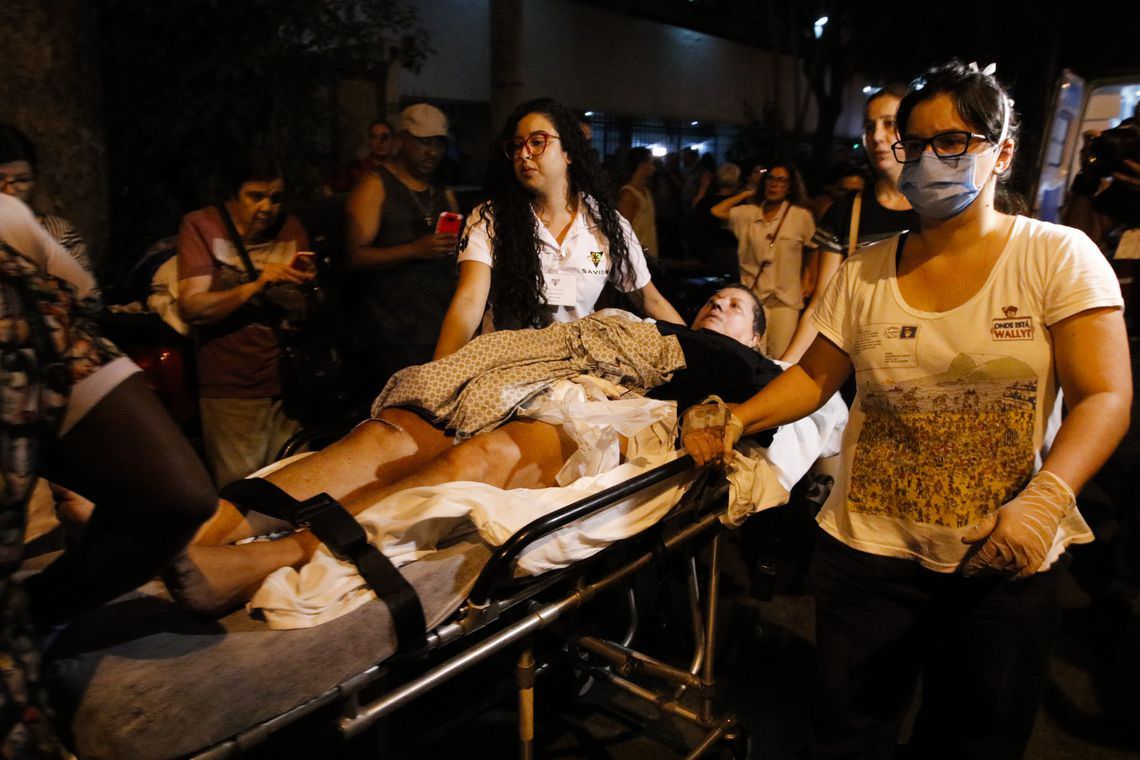 Incêndio: 11 mortes são confirmadas em hospital no Rio