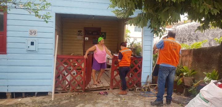 Defesa Civil atende mais de cem ocorrências oriundas do temporal