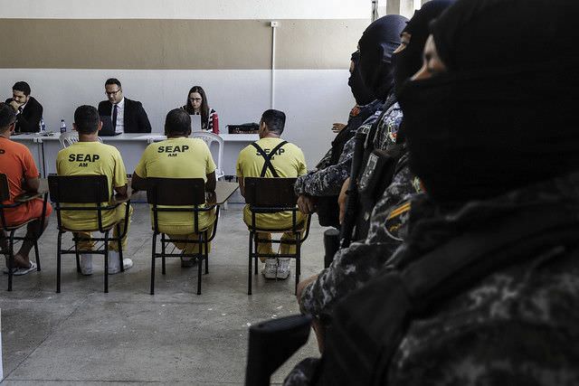 Mutirão no Compaj revisa processo de 296 presos do regime fechado