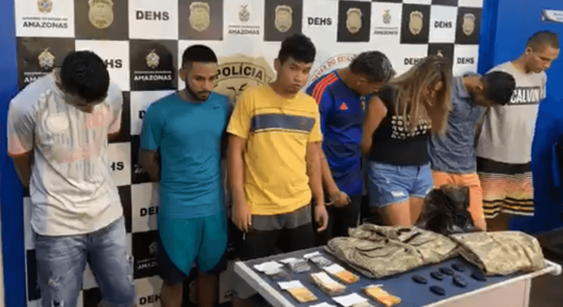 Sete pessoas, acusadas de homicídios na ZL, são presas pela polícia
