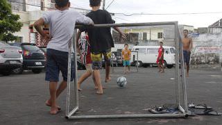 Bairro Coroado recebe competição de futebol de rua