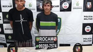 Festa em ‘boca de fumo’ termina em prisão de dupla com cocaína