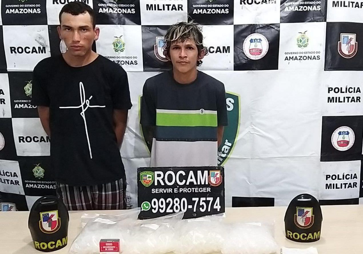 Festa em ‘boca de fumo’ termina em prisão de dupla com cocaína