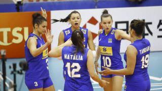 Brasil bate a Sérvia no tie-break e estreia com vitória na Copa do Mundo
