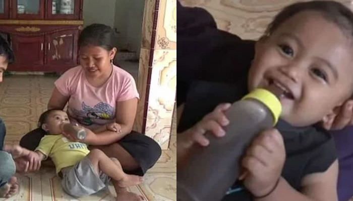 Sem dinheiro para o leite, mãe amamenta bebê com café