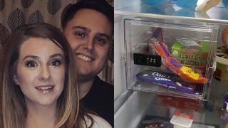 Rapaz coloca trava de segurança na geladeira para noiva não comer seus doces