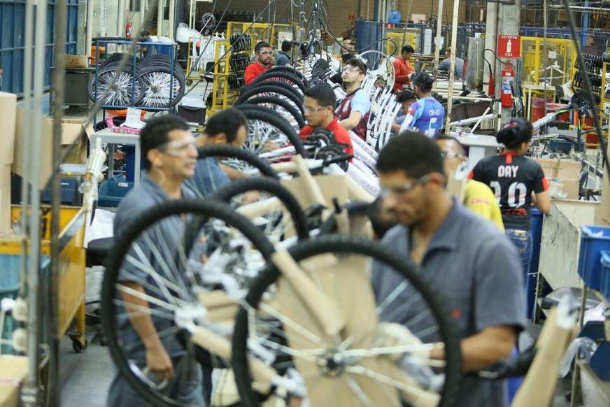 Polo Industrial de Manaus tem alta de 19% na produção de bicicletas