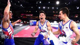 Equipe russa é ouro na disputa masculina no Mundial de Ginástica