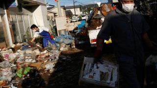 Prejuízos causados pelo Tufão Hagibis no Japão continuam a subir