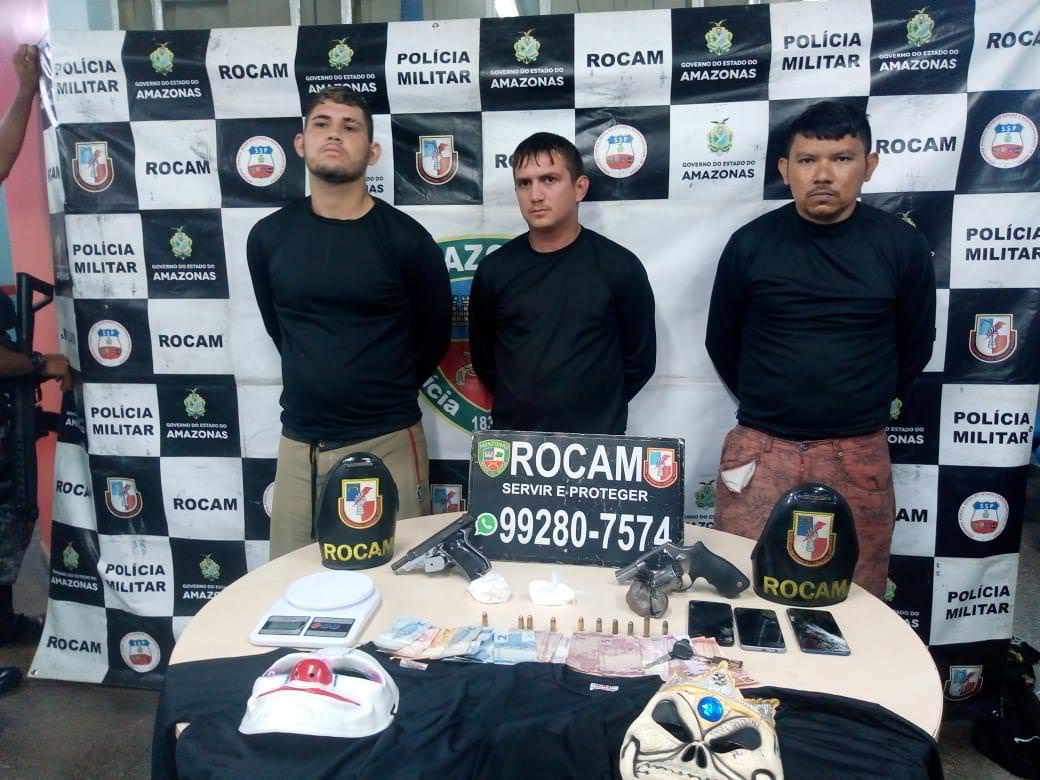 Trio suspeito de participar em confrontos no Crespo é preso