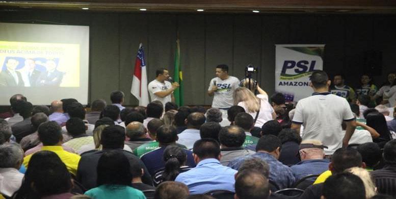 No Amazonas, PSL busca registrar 120 mil no partido