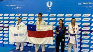 Karateca amazonense é ouro nos Jogos Universitários Brasileiro