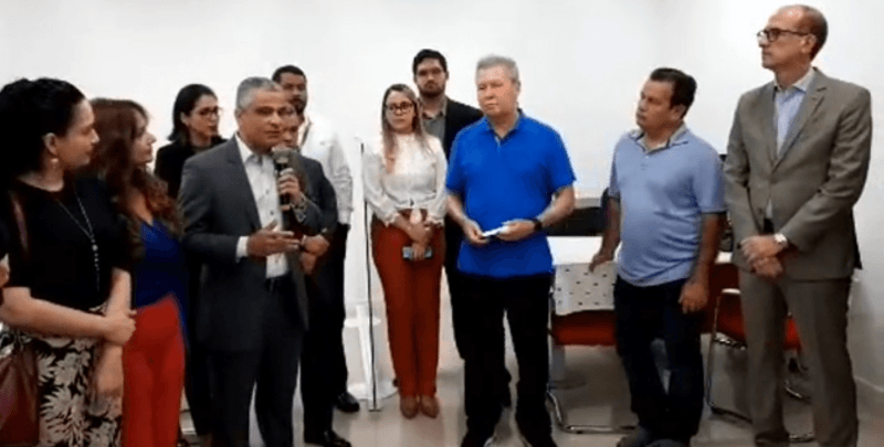 Prefeitura inaugura agência bancária no shopping Phelippe Daou