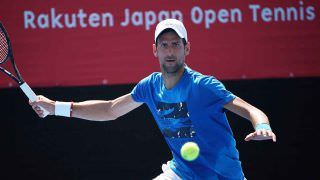 Sem dores, Djokovic vence na estreia em simples no Torneio de Tóquio