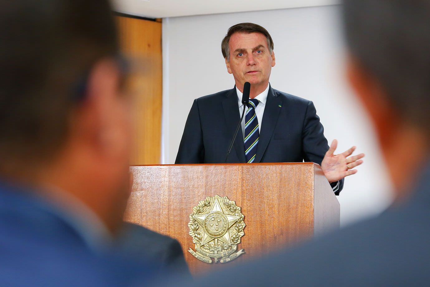 'Posso ser um presidente sem partido', diz Bolsonaro sobre racha do PSL
