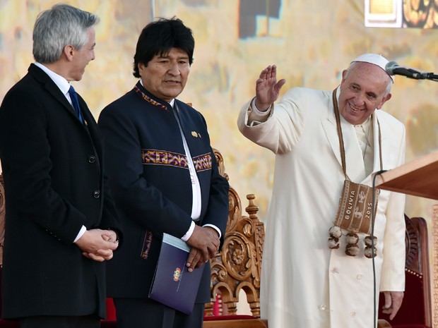Morales pede intercessão da ONU e do papa para pacificar a Bolívia