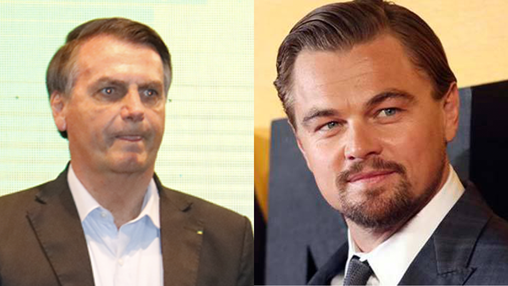 Bolsonaro diz que DiCaprio financia queimadas na Amazônia