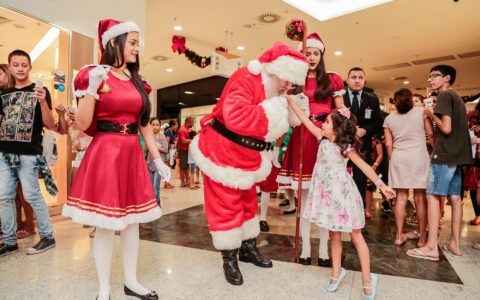 Shopping prepara grande show para receber o Papai Noel