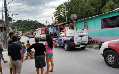 Homem é encontrado ferido com tiro na perna na Cidade Nova