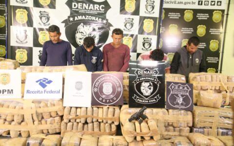 Ação policial apreende drogas avaliadas em R$7 milhões