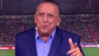 Galvão Bueno é internado e não narra final da Libertadores na Globo