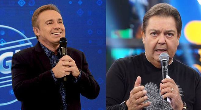 'Fomos rivais, jamais inimigos', diz Faustão ao homenagear Gugu