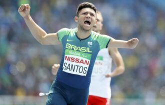 Brasil faz pódio triplo nos 100m com Petrúcio, Washington e Yohansson