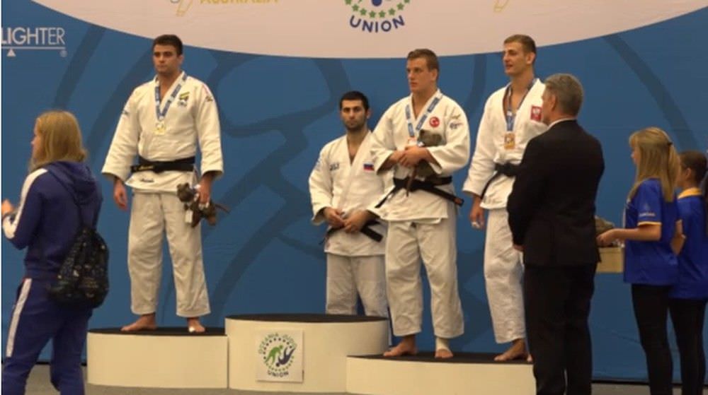 Judocas brasileiros conquistam três medalhas no Aberto de Perth