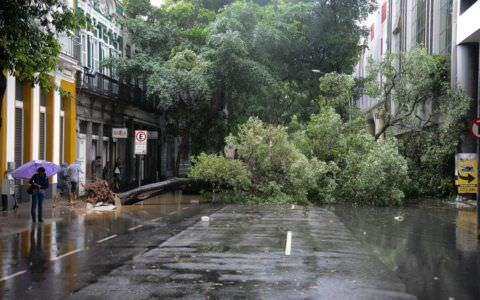 Rio entra em estágio de atenção por causa de chuva forte