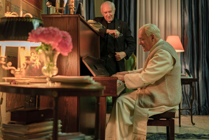 O filme ‘Dois Papas’ concorre em quatro categorias do Globo de Ouro