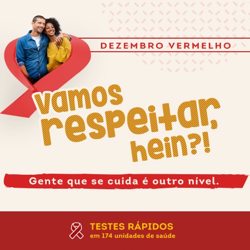Dezembro Vermelho: o HIV não discrimina ninguém