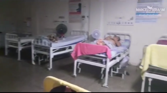 Para suportar o calor, pacientes levam ventilador para Ana Braga