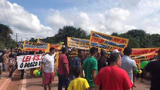 Protestos contra Romeiro marcam aniversário de Presidente Figueiredo