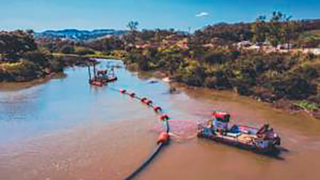 Vale entrega obras para evitar chegada de lama ao Rio Paraopeba