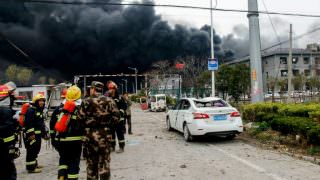 Explosão em fábrica de fogos de artifício deixa sete mortos na China