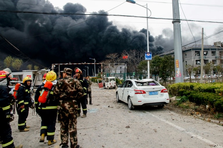 Explosão em fábrica de fogos de artifício deixa sete mortos na China