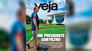 Em entrevista à Veja, Bolsonaro tenta tirar foco de escândalos e faz acusações a Witzel