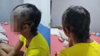 Bombeiro raspa cabelo da filha por ciúmes após flagrar mensagens