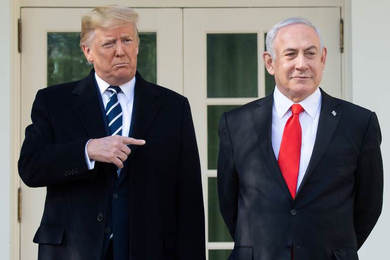 Premiê de Israel troca foto com Trump por vacina no Twitter