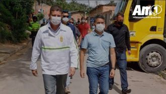 Prefeito David Almeida inicia o ano promovendo ação no bairro Colônia Antônio Aleixo