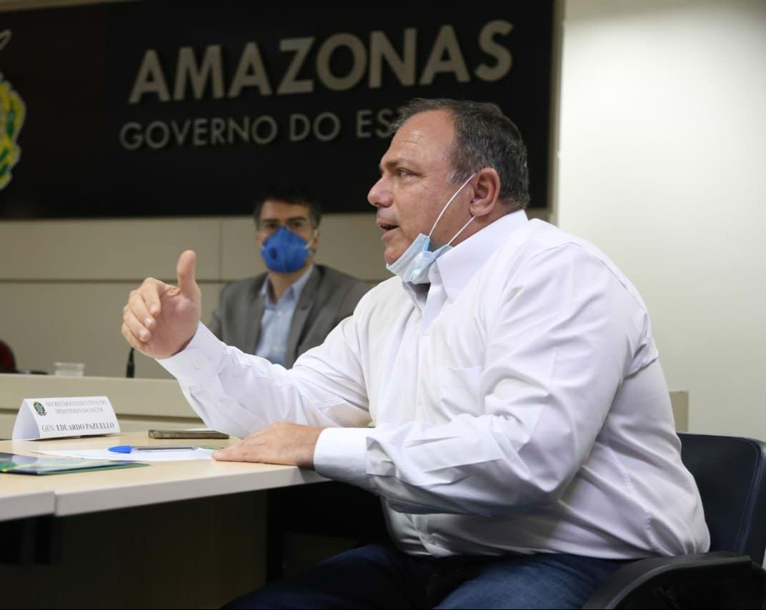 Covid-19: ministro da Saúde estará em Manaus na próxima segunda