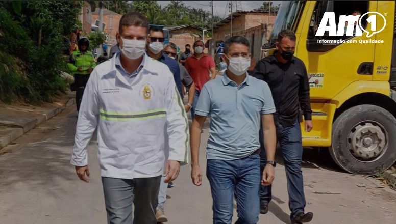 Prefeito David Almeida inicia o ano promovendo ação no bairro Colônia Antônio Aleixo