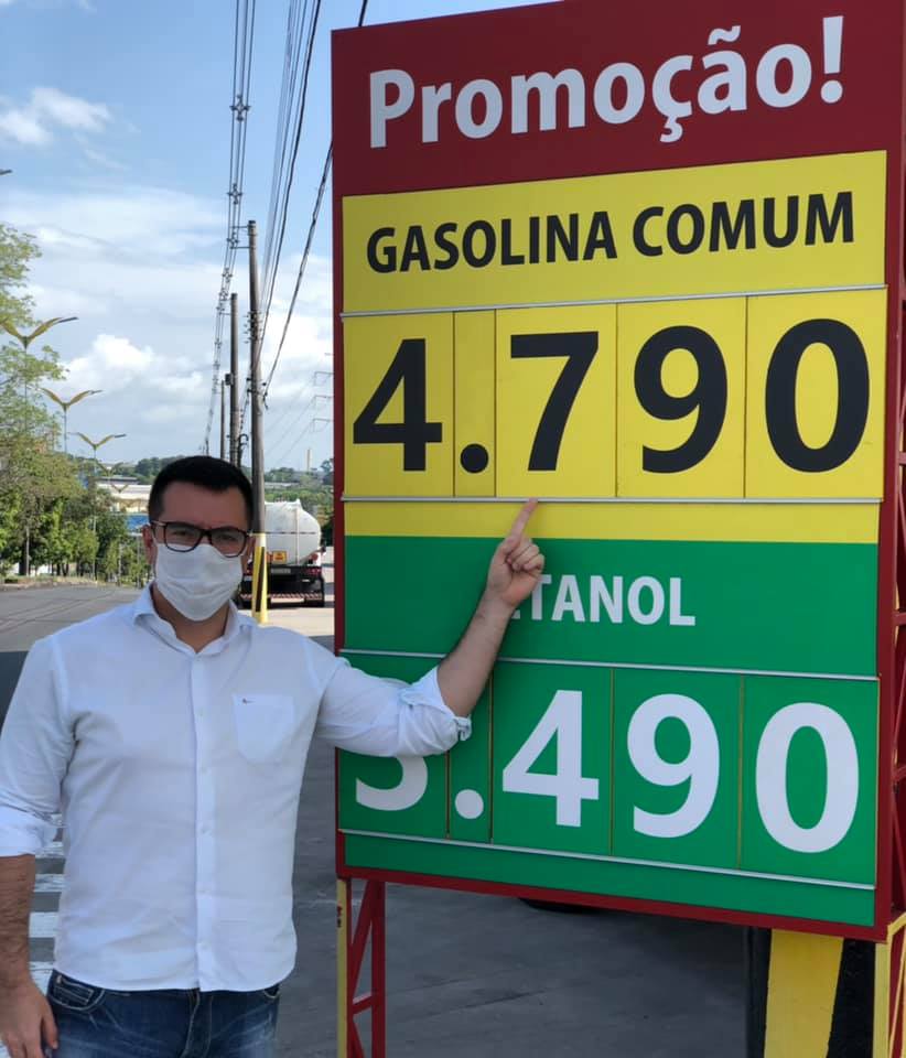 Vereador denuncia preços abusivos praticados por cartel da gasolina 