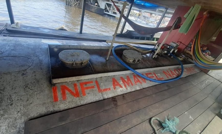 Homem é preso por transporte ilegal de diesel marítimo avaliado em R$ 80 mil