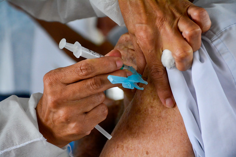 Covid-19: ampliada vacinação para idosos de 60 a 64 anos na capital