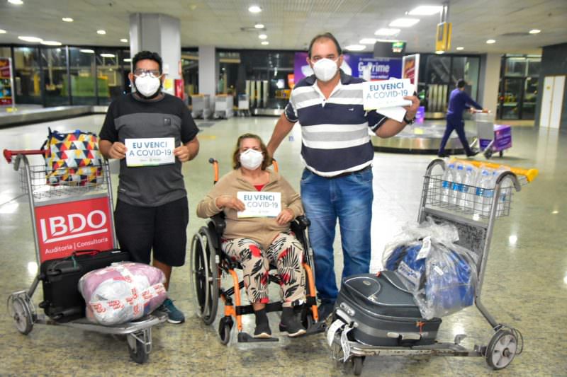 Manaus chega a 173 pacientes recuperados da covid-19 após tratamento em outros estados