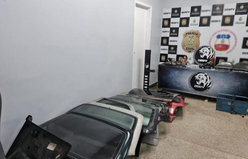 Organização criminosa que fazia desmanche e clonagem de veículos é desarticulada em Manaus
