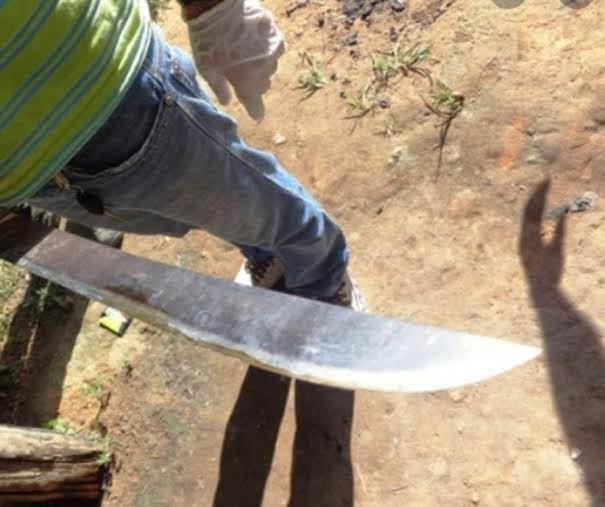 Conflito entre vizinhos com direito a terçado e arma de fogo no município de Tefé